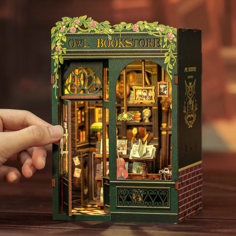 DIY Miniature Bookstore Book Stand
