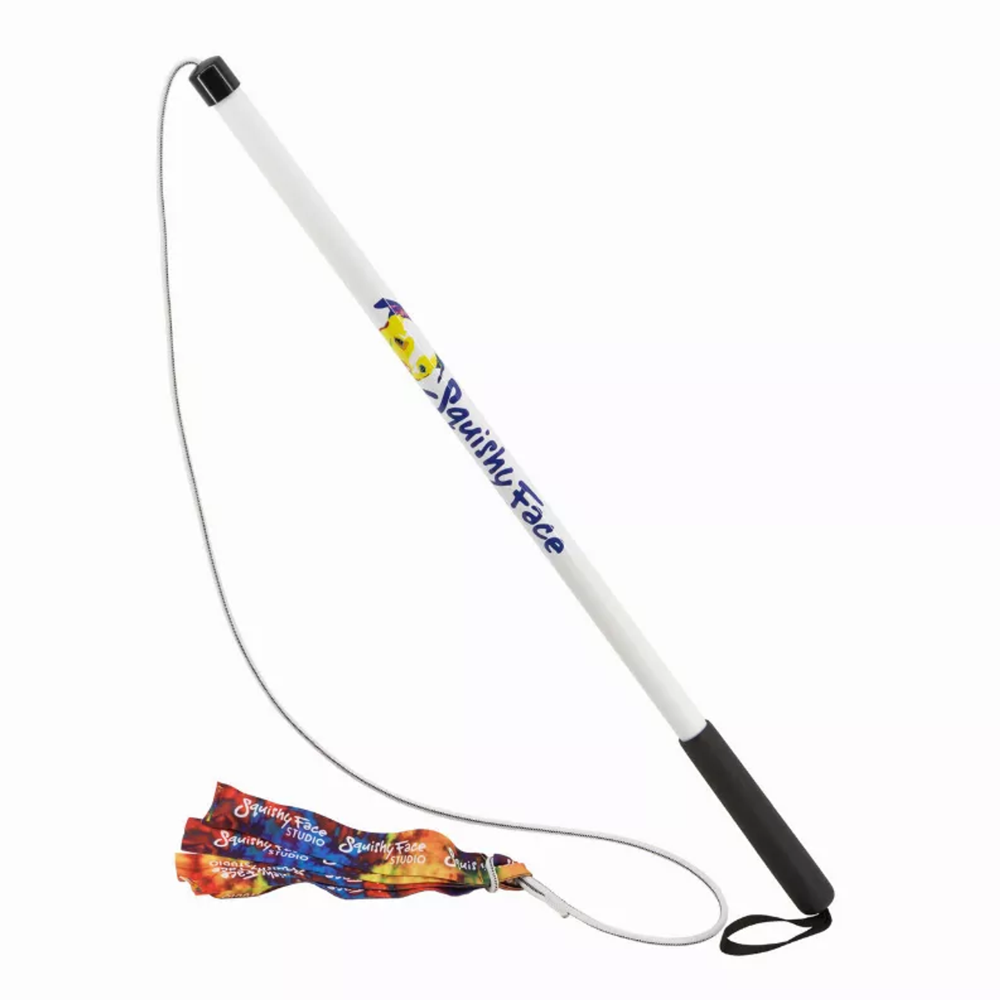Squishy Face Studio Flirt Pole V2 Dog Toy with Lure