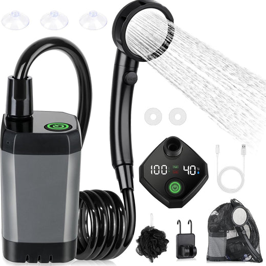 Portable Electric Shower with Multiple Spray Modes
