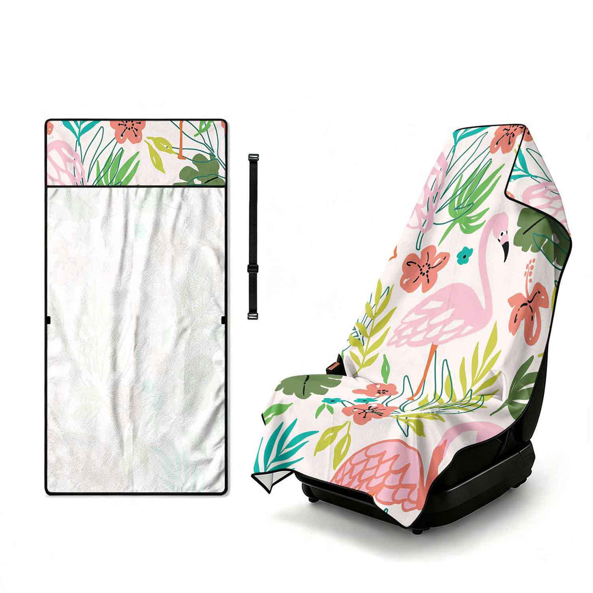 Microfiber Car Seat Cover and Beach Mat