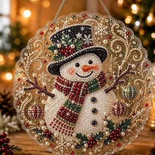 5D Diamond Painting Christmas Ornament