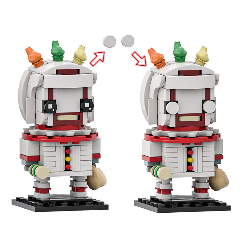 Twisted Image Building Block  for Educational Play