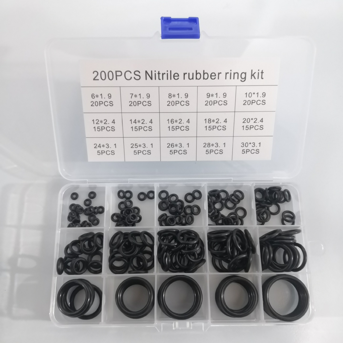 200PCs rubber ring repair Box product image 6