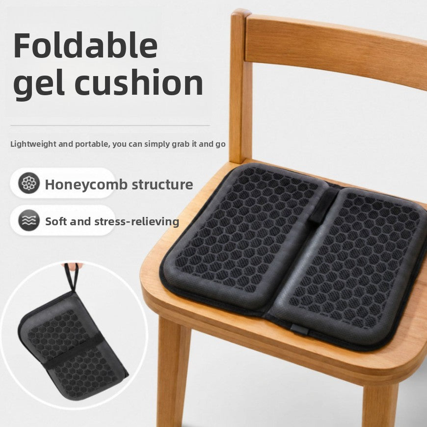 Portable Foldable Polyester Seat Cushion for Car Seat Home Office Outdoor Travel