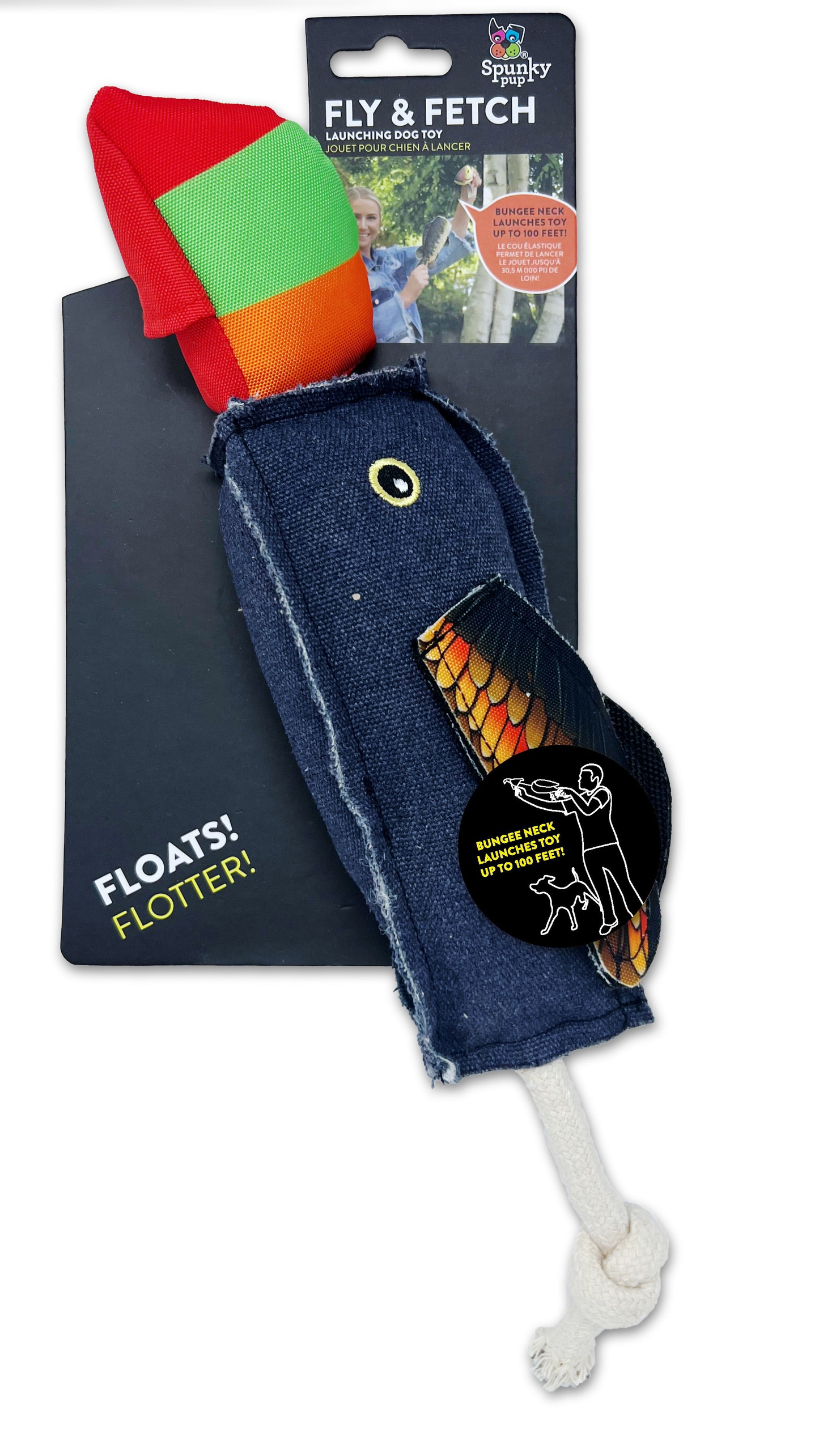 Spunky Pup Fly & Fetch Launching Dog Toys