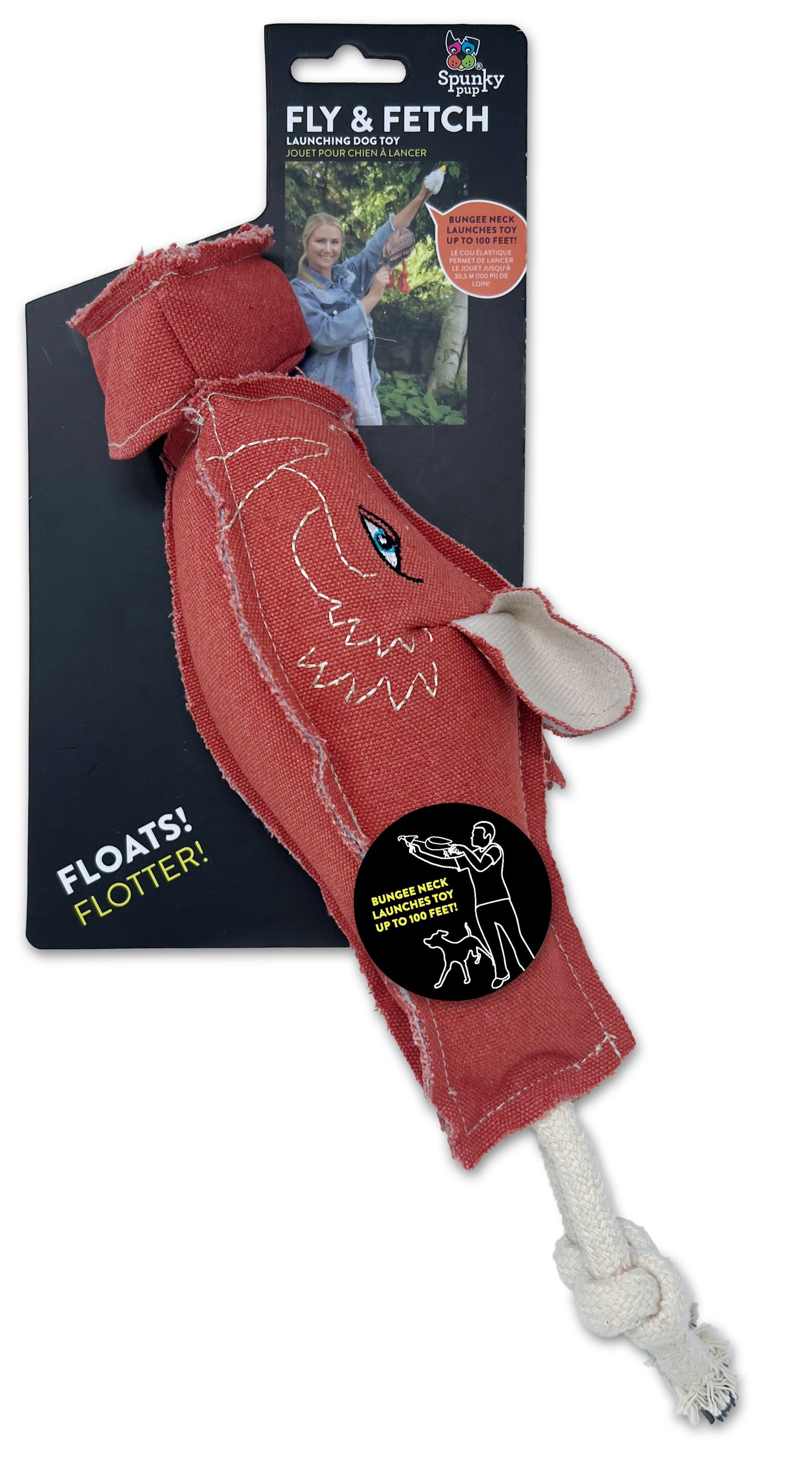 Spunky Pup Fly & Fetch Launching Dog Toys