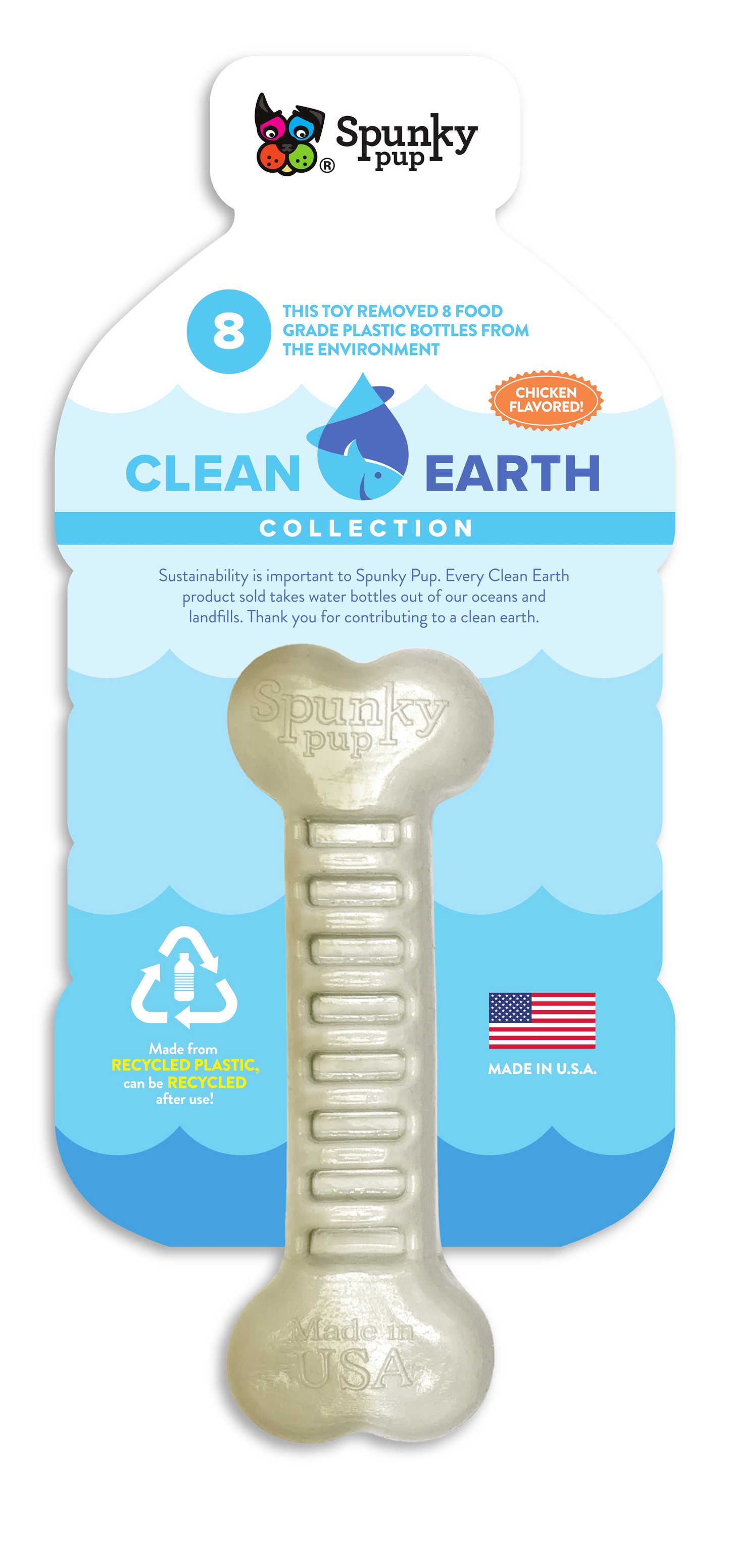 Spunky Pup Clean Earth Sustainable Hard Chews