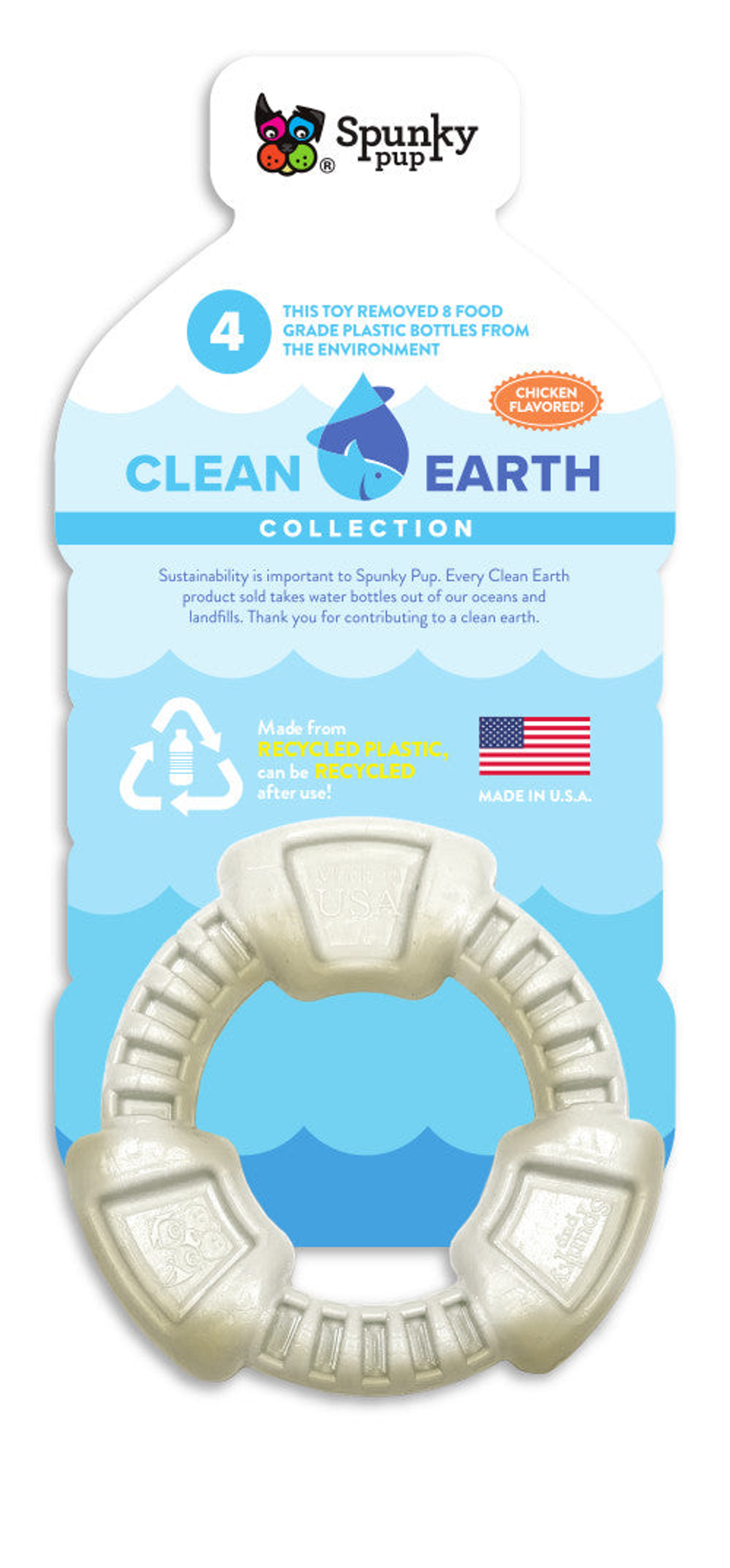 Spunky Pup Clean Earth Sustainable Hard Chews