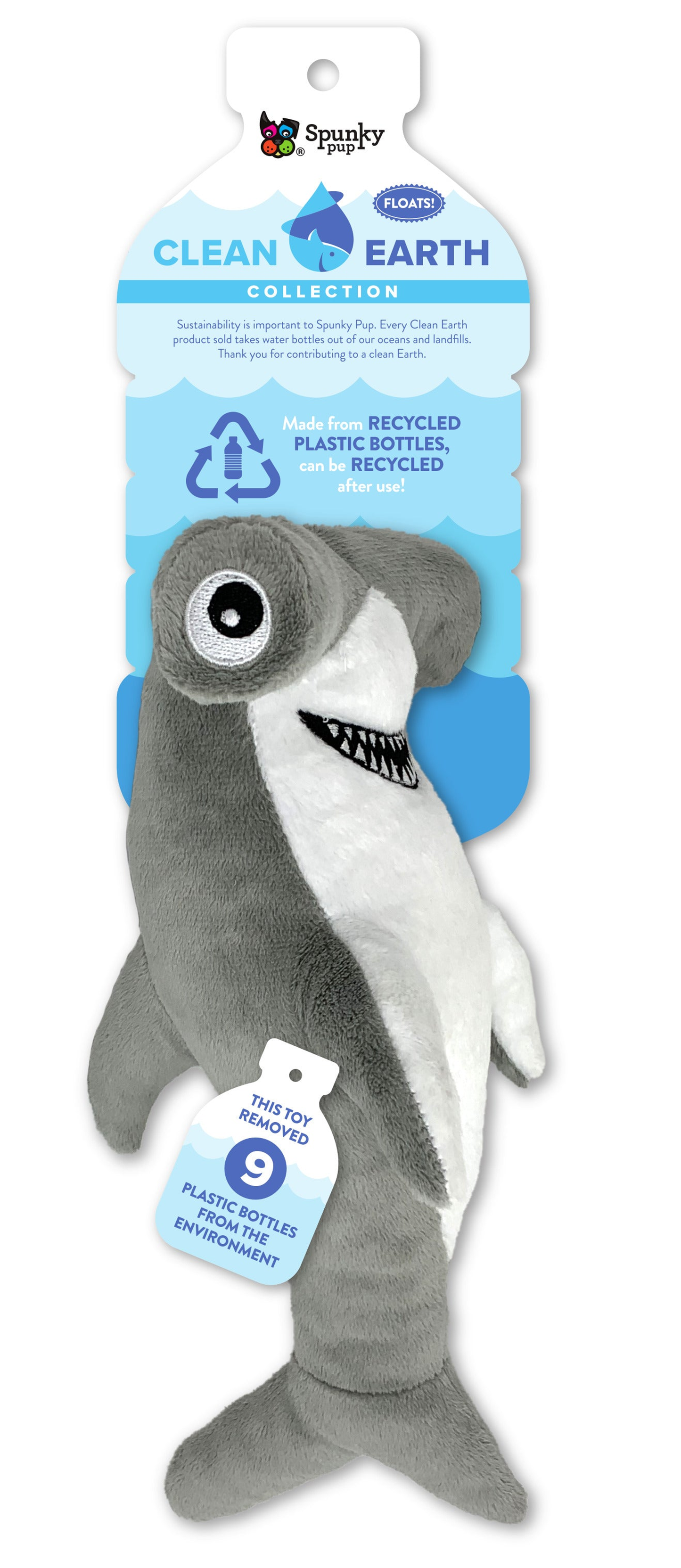 Spunky Pup Clean Earth Sustainable Plush Dog Toys