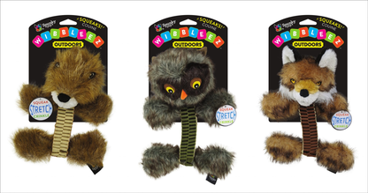 Spunky Pup Wibbleez Outdoors Plush Tug Dog Toy