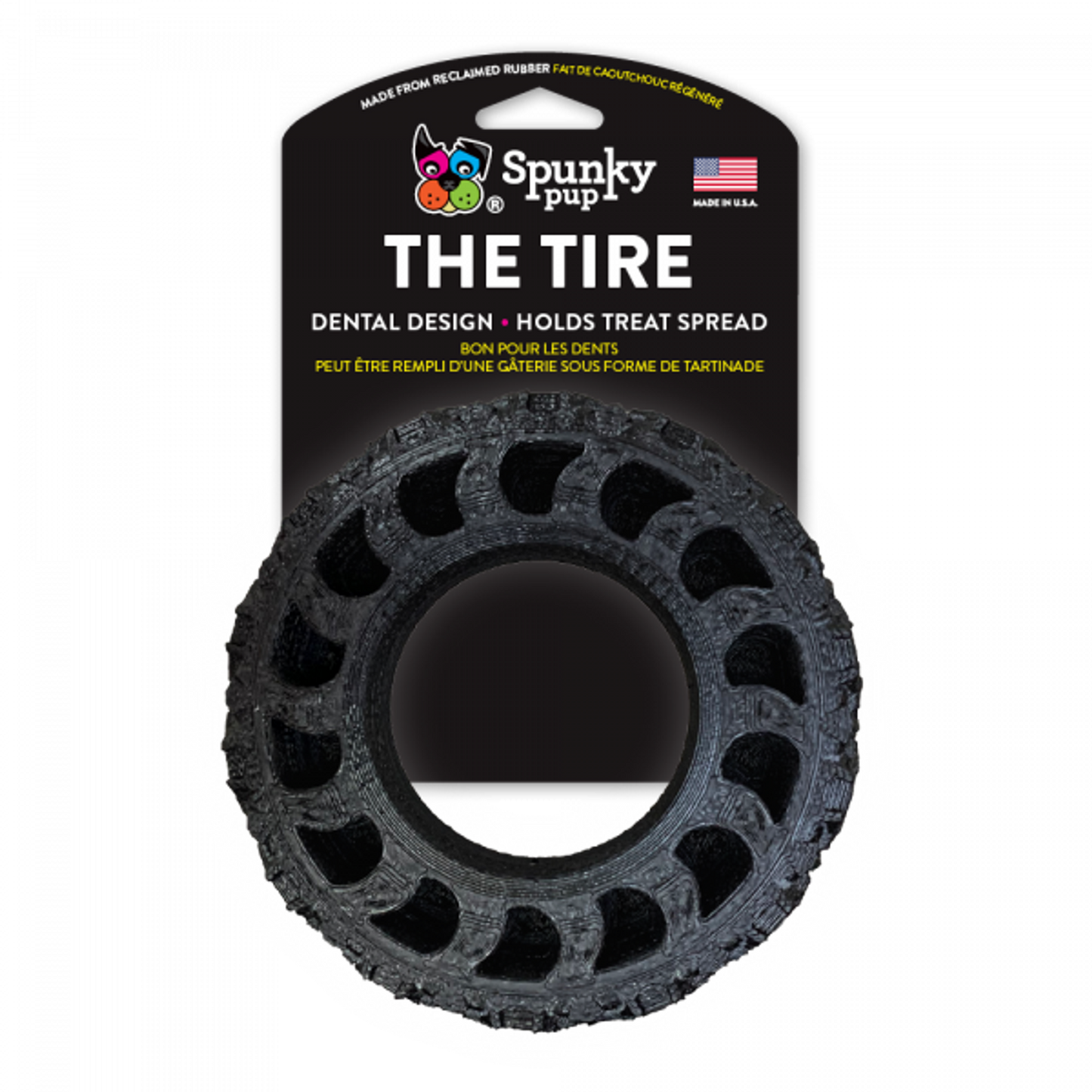 The Tire Reclaimed Rubber Dog Chew Toy