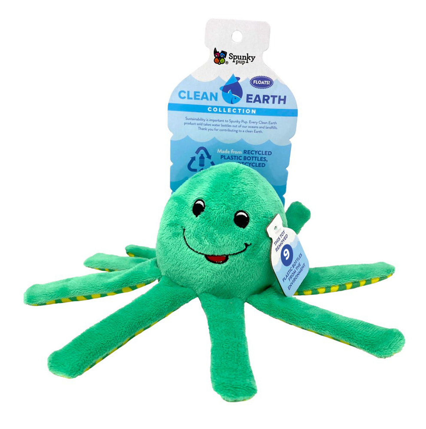 Spunky Pup Clean Earth Sustainable Plush Dog Toys