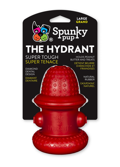 Spunky Pup Rubber Hydrant Dog Toy