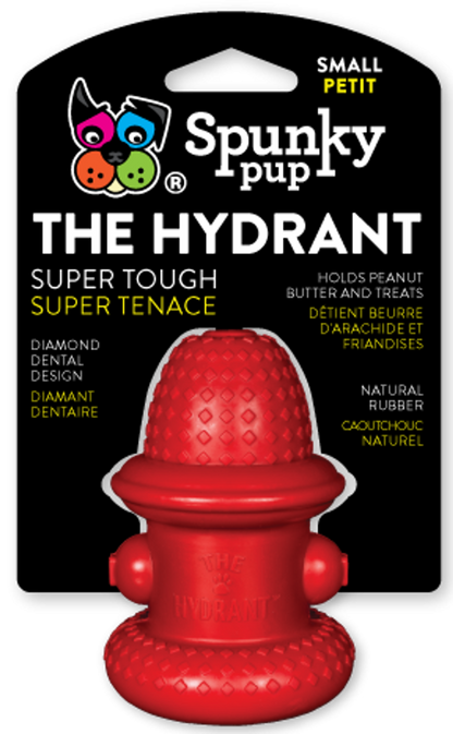 Spunky Pup Rubber Hydrant Dog Toy
