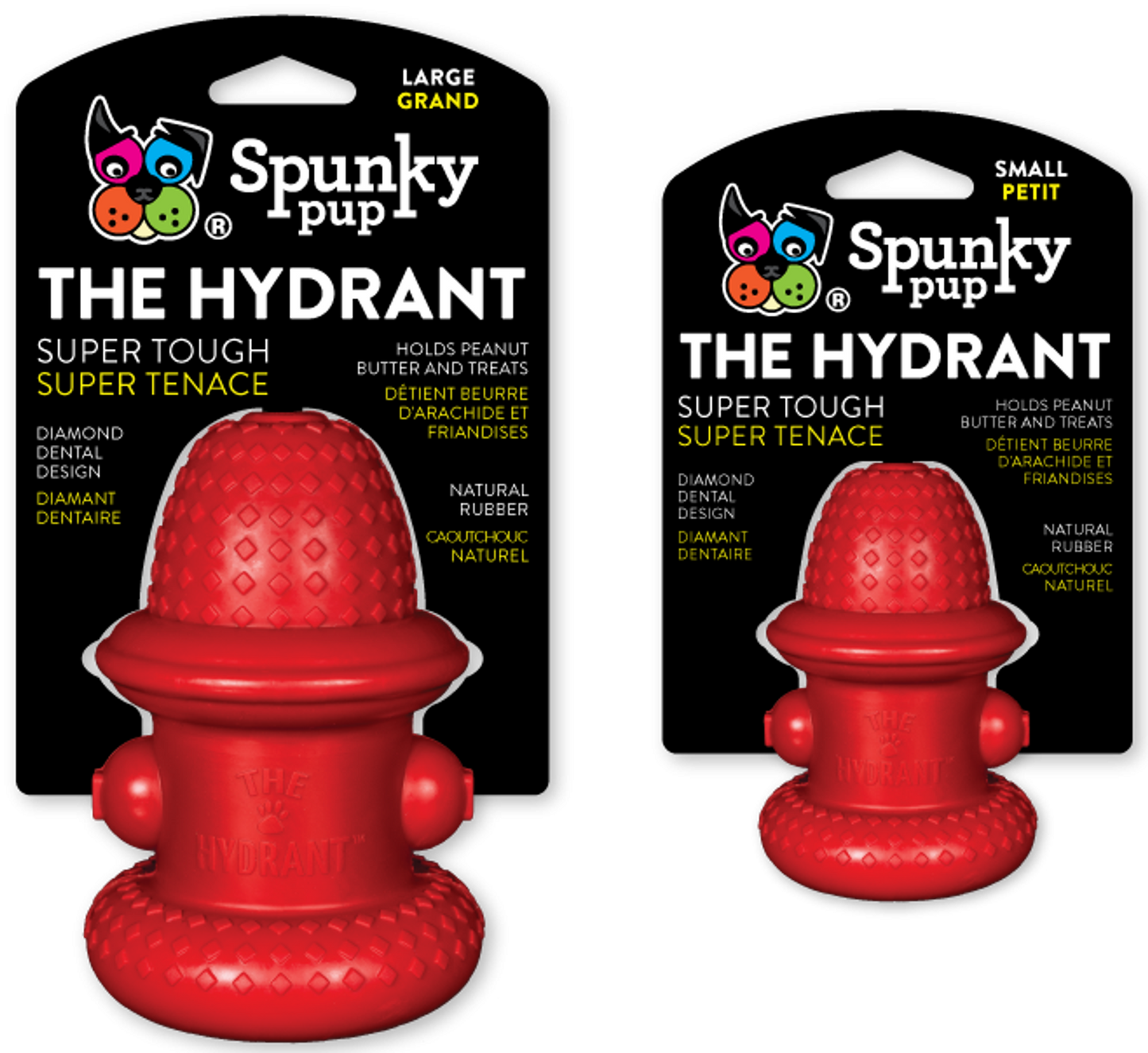 Spunky Pup Rubber Hydrant Dog Toy