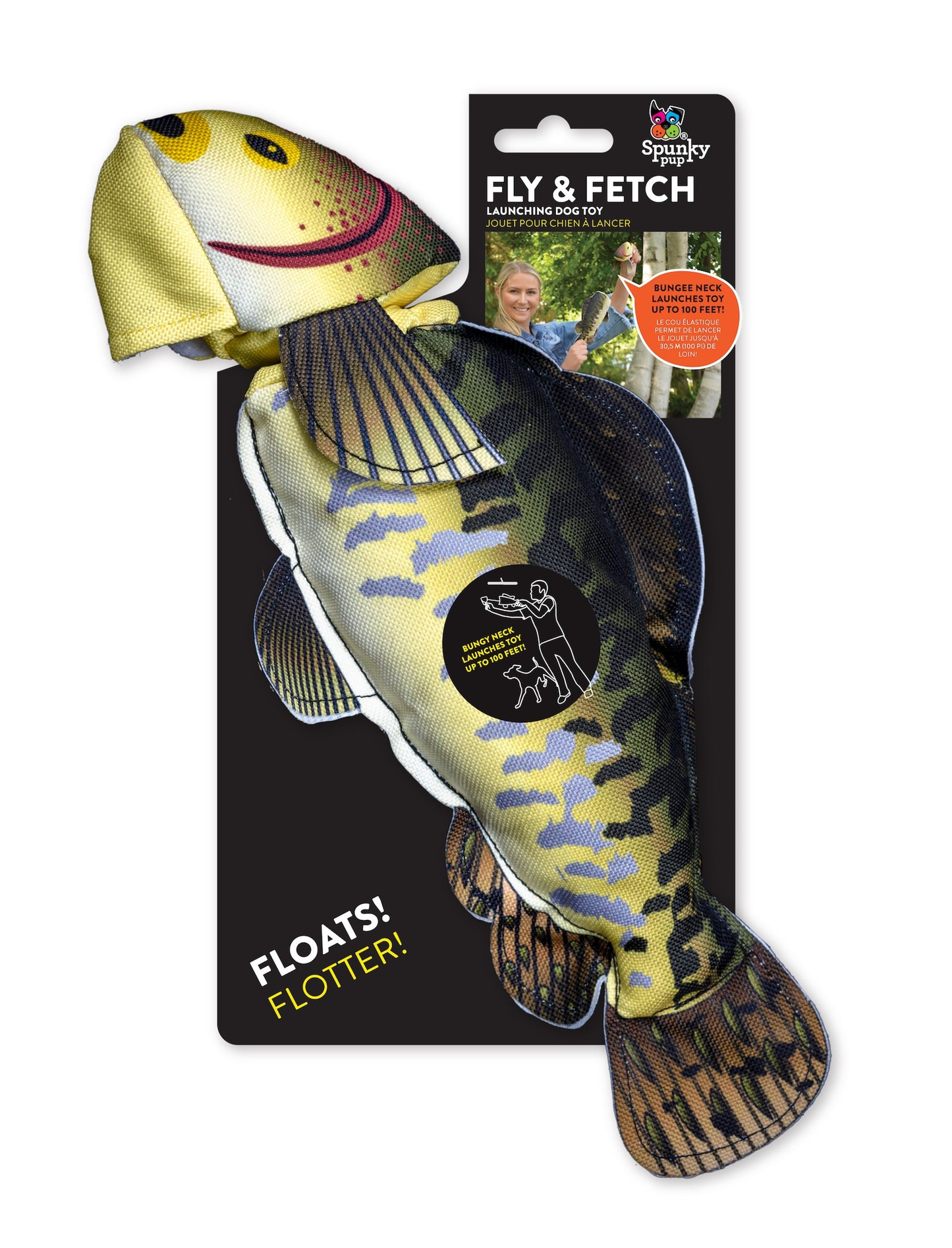Spunky Pup Fly & Fetch Launching Dog Toys