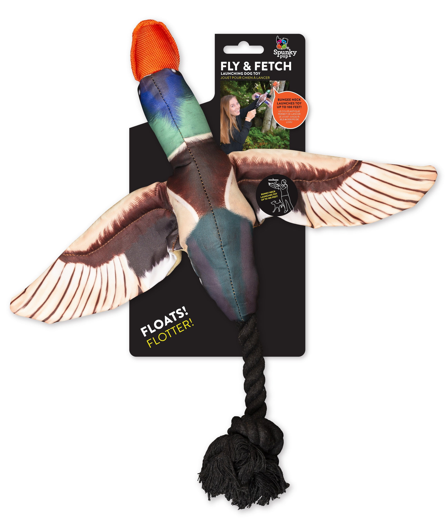 Spunky Pup Fly & Fetch Launching Dog Toys