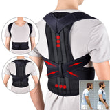 Double Ribbed Back Support Posture Correction Belt