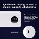Smart UV Toothbrush Sterilizer with Digital Display