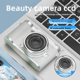 Retro CCD Digital Camera with Selfie Function