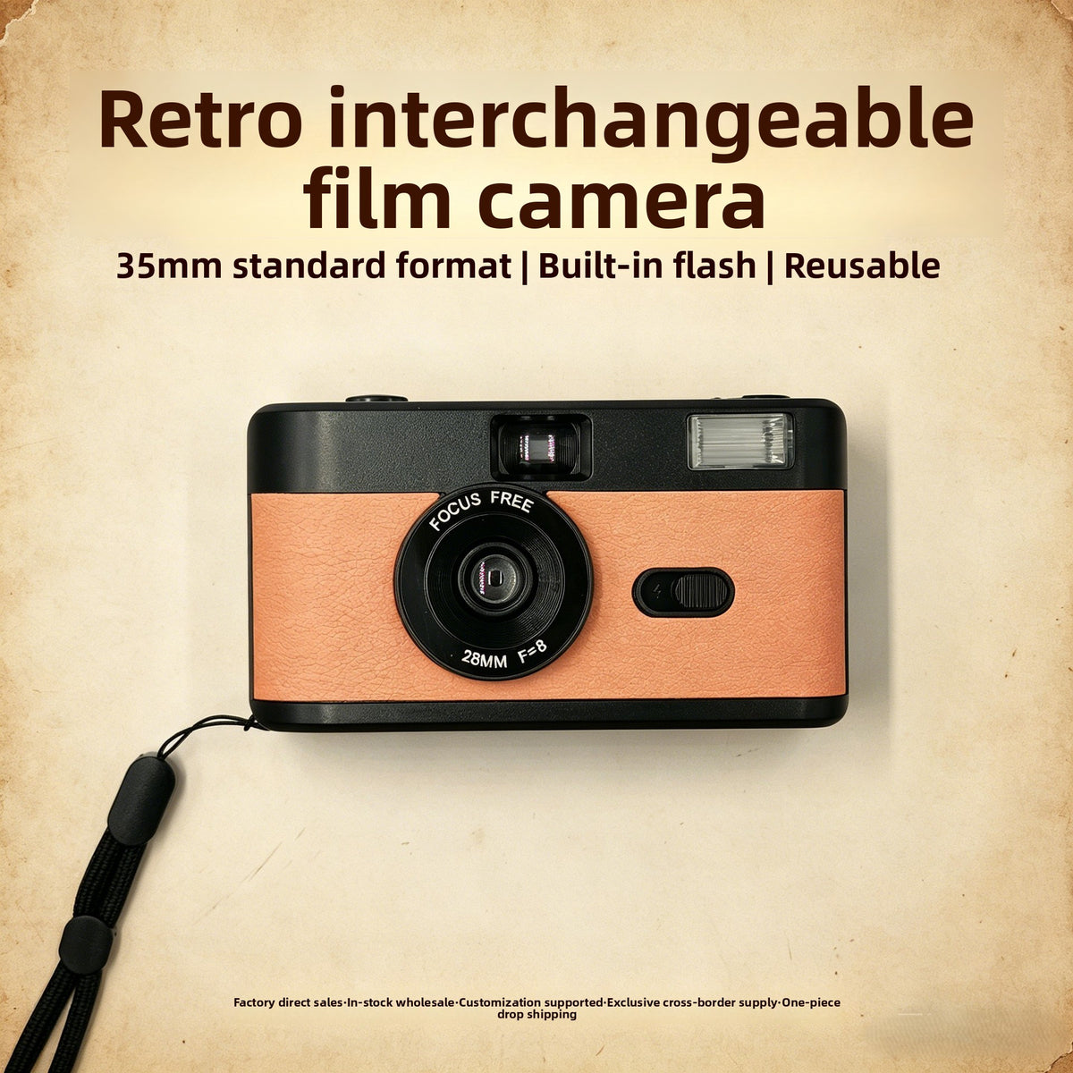 Reusable 35mm Film Camera