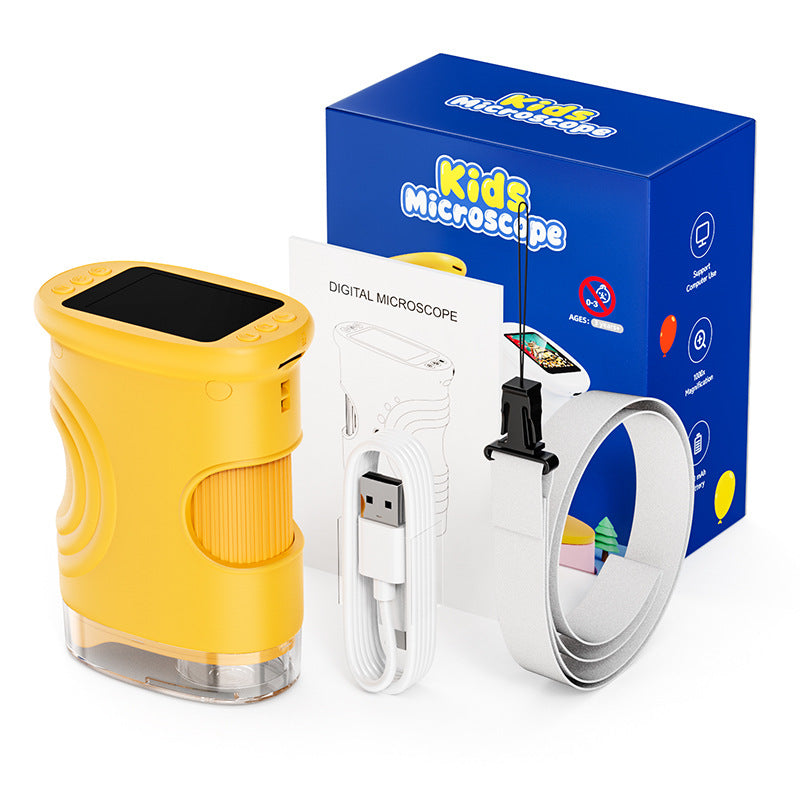 Handheld Digital Microscope for Children with 20MP HD Camera