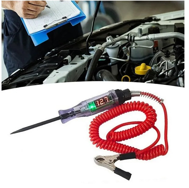 Testing an engine bay circuit with the probe