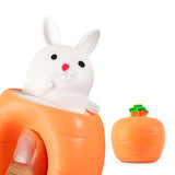 Carrot rabbit fidget toy stretched