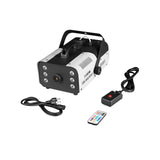 1500W Remote Control RGB Smoke Machine with Music Sync