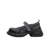 Velcro Platform Mary Jane Women Shoes
