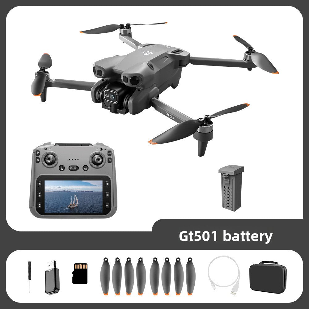 High-definition drone with built-in screen