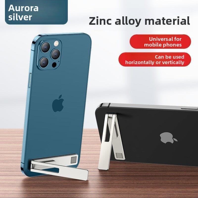 Folding Zinc Alloy Phone Tablet Stand