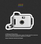 Retro Film Camera Vintage Style Point and Shoot