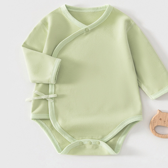 Unisex Baby Cotton Long Sleeve Seamless Romper Newborn Jumpsuit