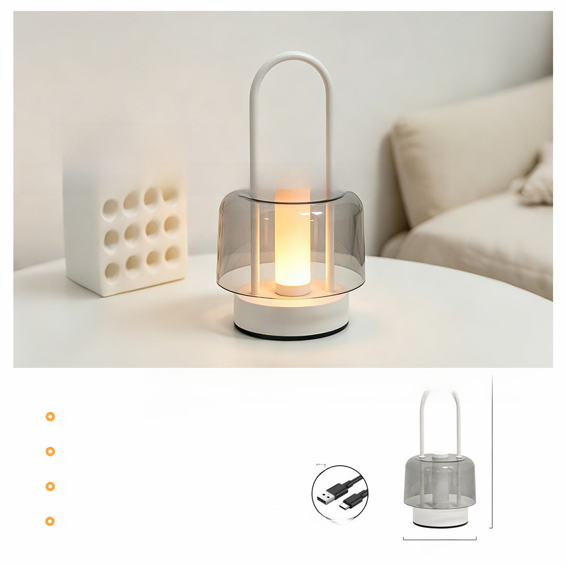 Portable Rechargeable LED Camping Lantern