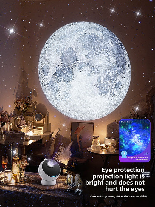 Starry Sky Projector Night Light with Bluetooth Speaker