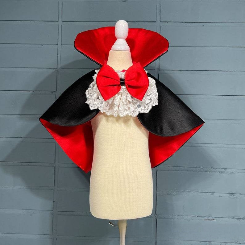Pet Vampire Cloak Halloween Costume