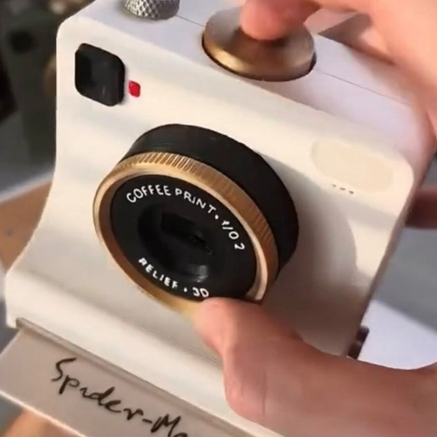 Retro coffee printing machine