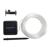 Solar Powered Outdoor LED String Lights with Remote Control