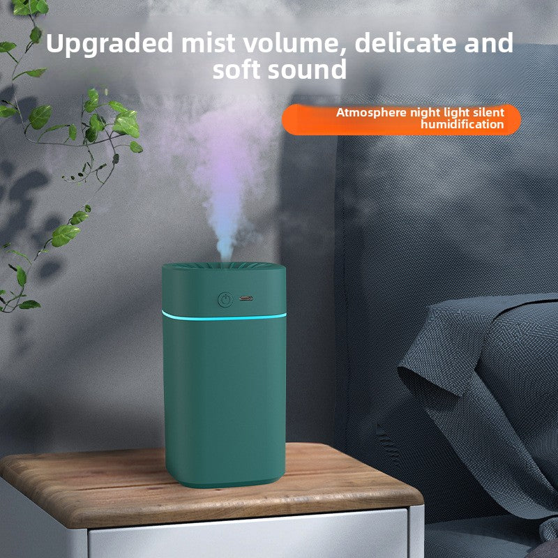 Night Light Humidifier, Large Capacity, Large Spray, Silent Air Purifier