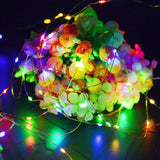 Solar LED Copper Wire String Lights