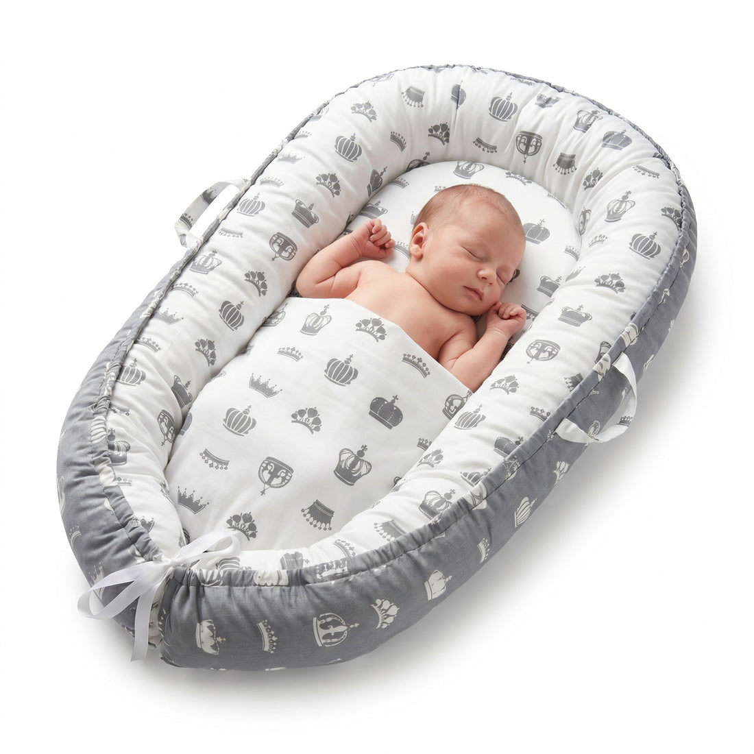 Portable Bionic Baby Nest Crib Removable Washable Cotton Newborn Bed