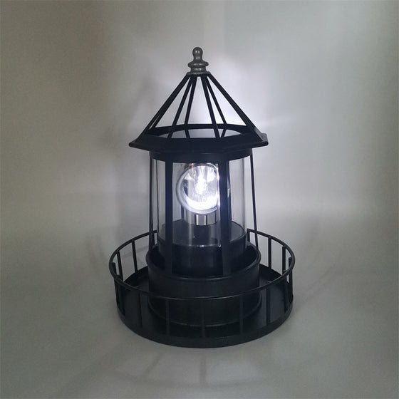 Solar Powered Rotating Lighthouse Garden Light Outdoor & Pond Lighting product image 2