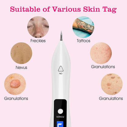 Portable Skin Tag Repair Kit LCD Adjustable Device