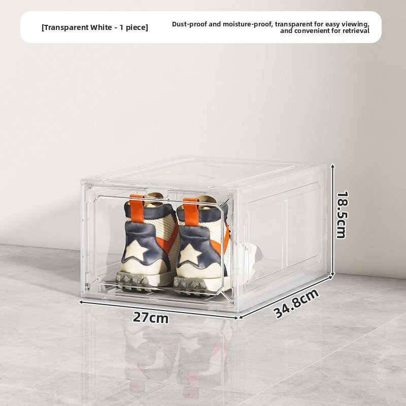 Transparent Magnetic Shoe Storage Box