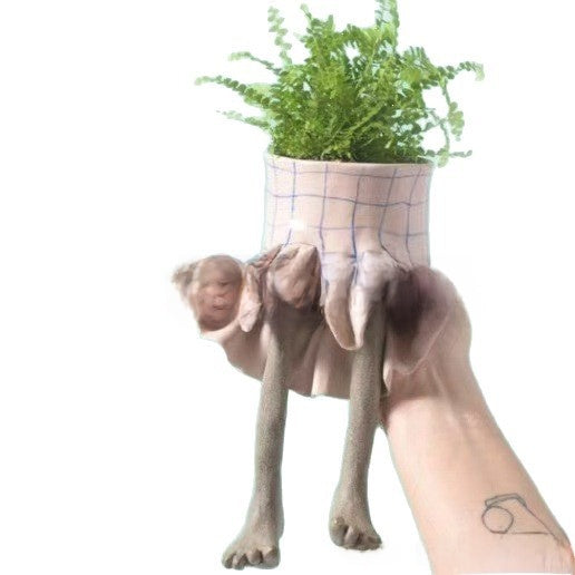 Creative Lower Body Flower Pot Ornament product image 2