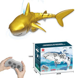 Remote Control Bionic Shark Toy with Spray Function