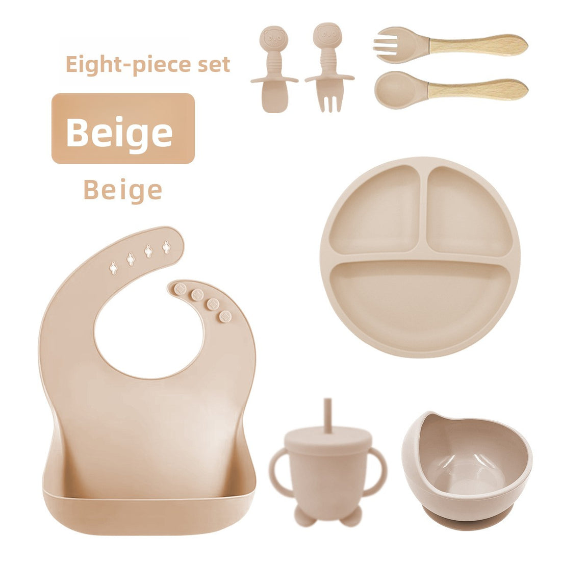 Baby Silicone Feeding Tableware Set product image 7