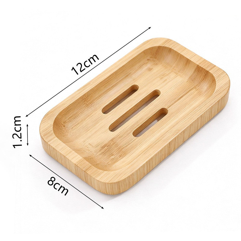 Household wooden soap box and soap holder