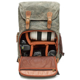 Canvas Camera Backpack for Outdoor Photography